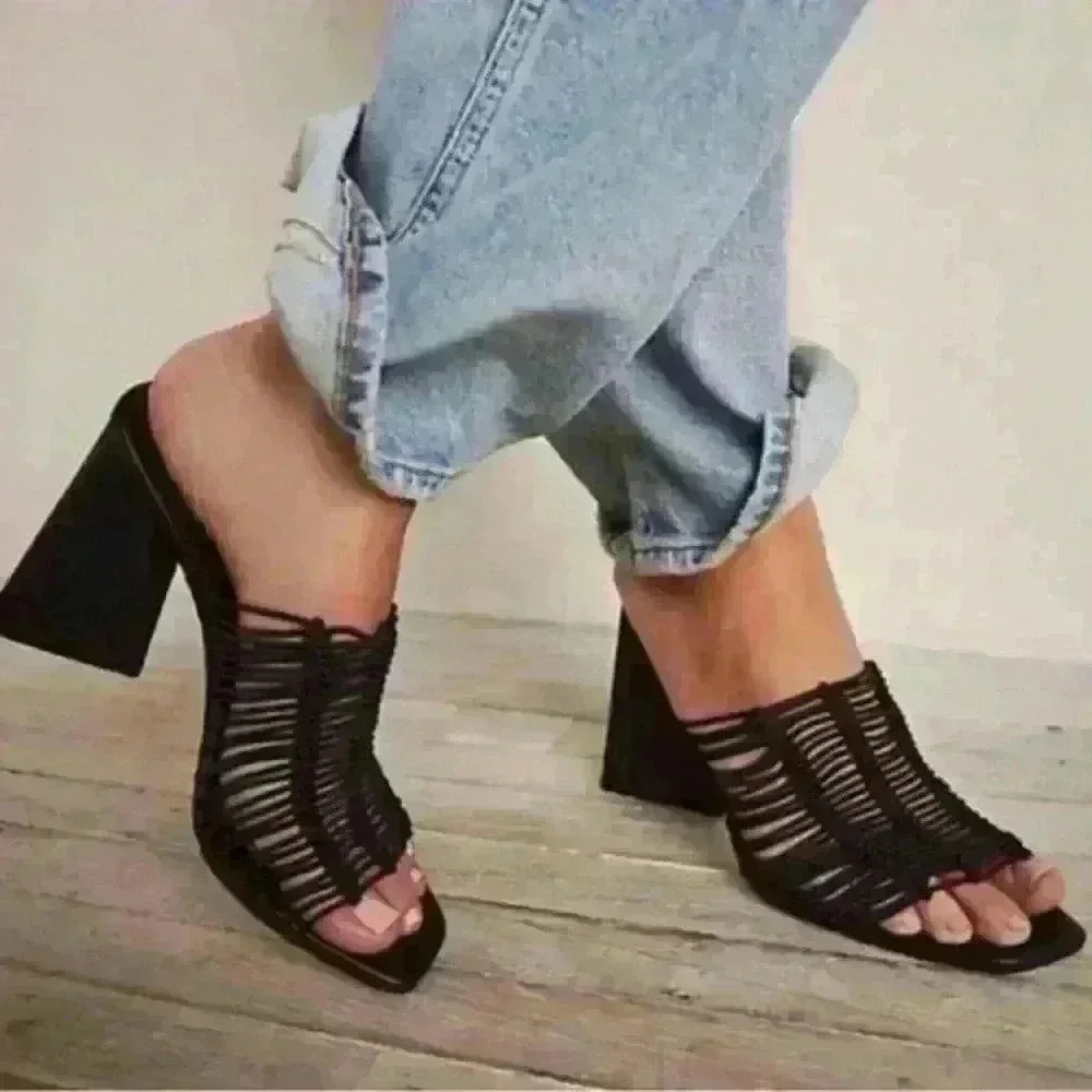 Sam Edelman Laurette Block Heel Mule Sandal